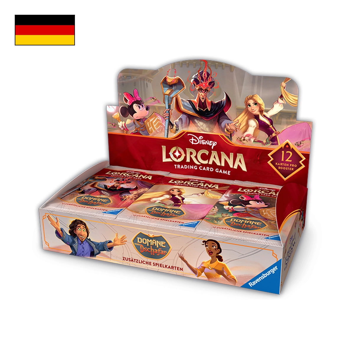 Disney Lorcana: Domäne von Dschafar Display - Deutsch