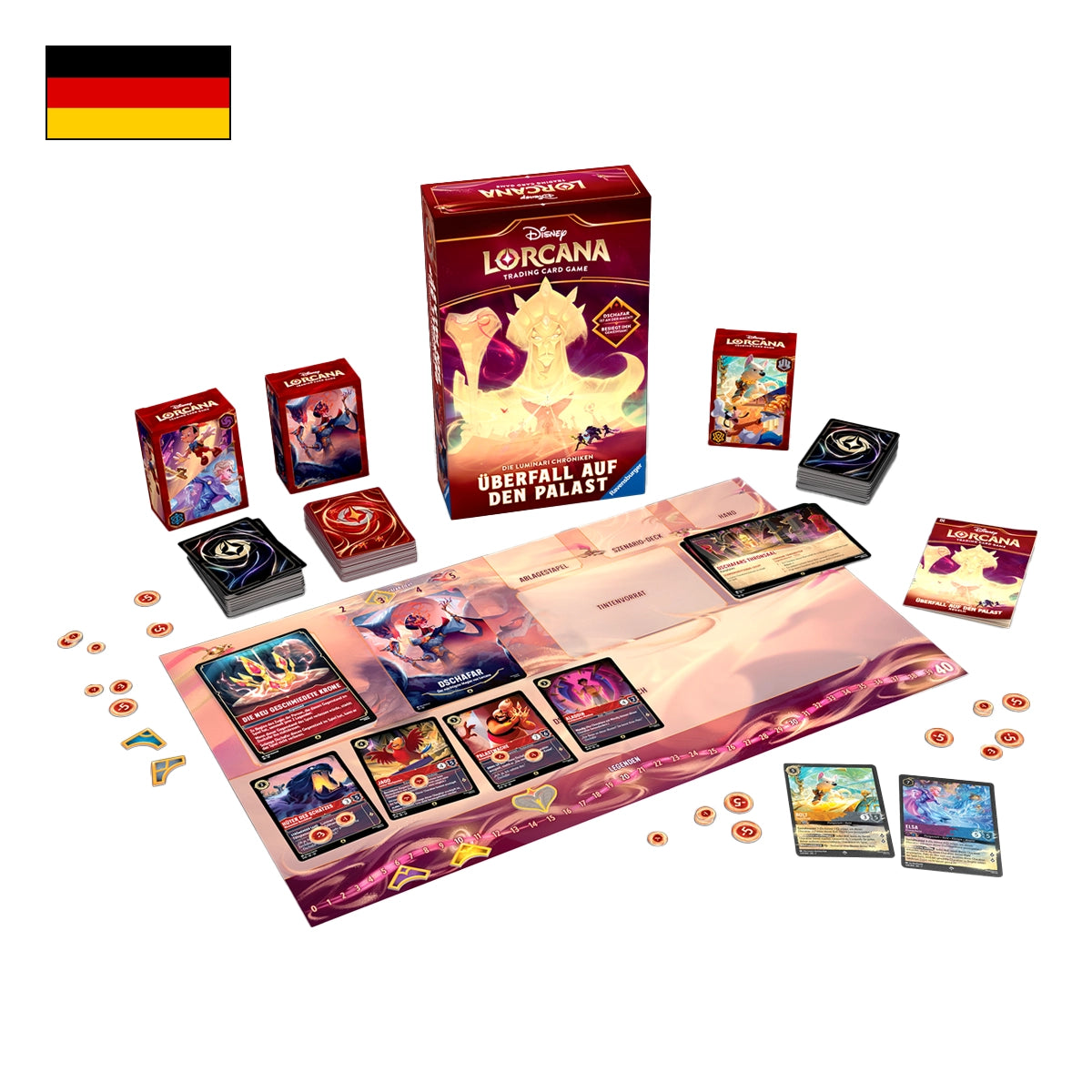 Disney Lorcana: Domäne von Dschafar Luminari Chroniken - Deutsch