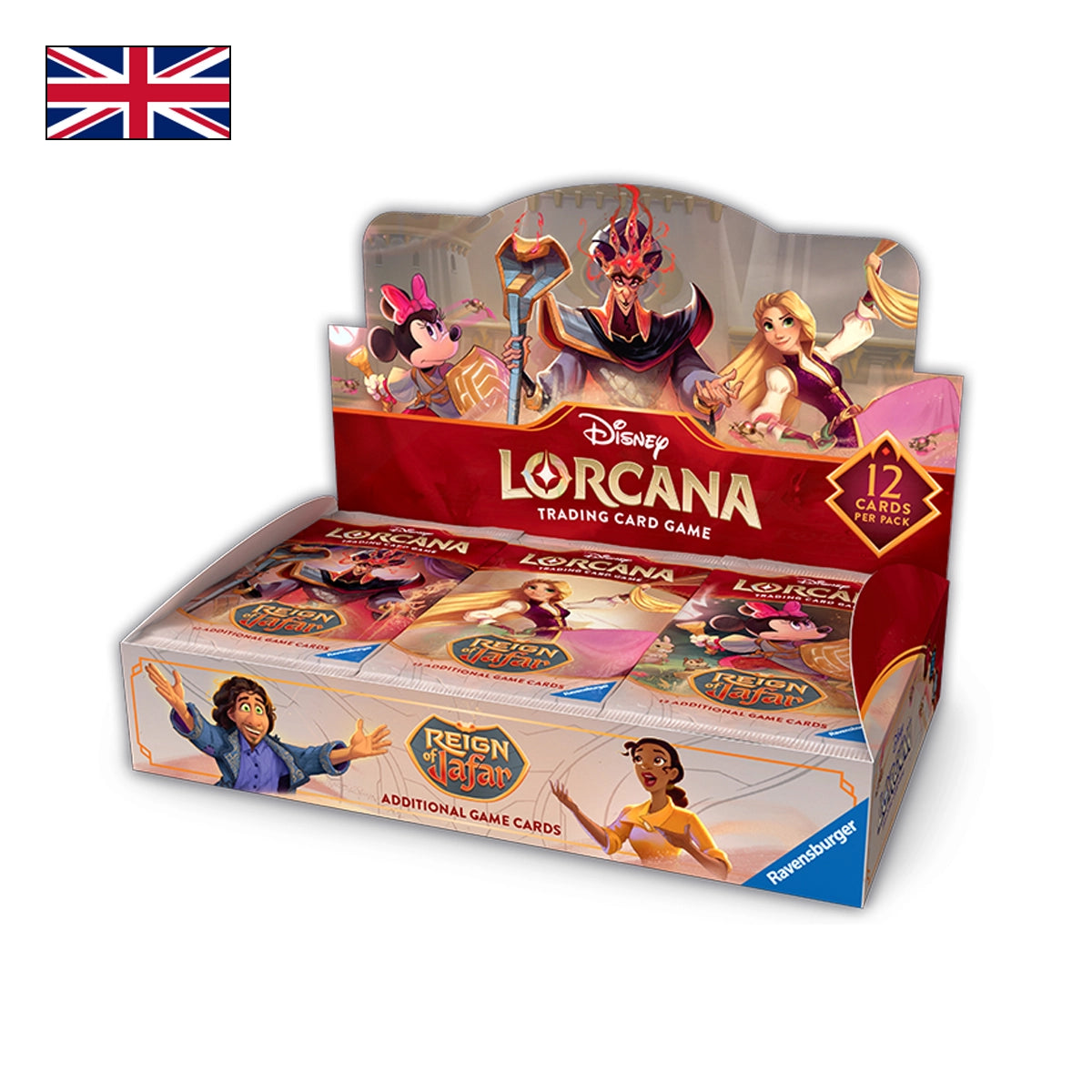 Disney Lorcana: Reign of Jafar Display - Englisch