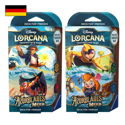 Disney Lorcana: Azurblaues Meer Starter Deck - Deutsch