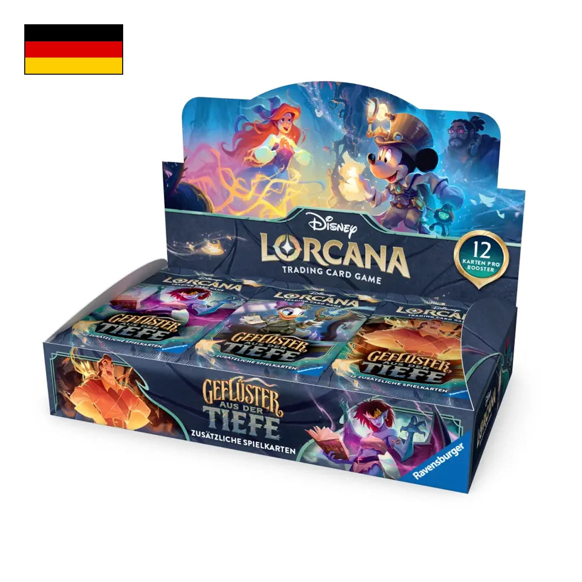 Disney Lorcana: Geflüster aus der Tiefe Display - Deutsch