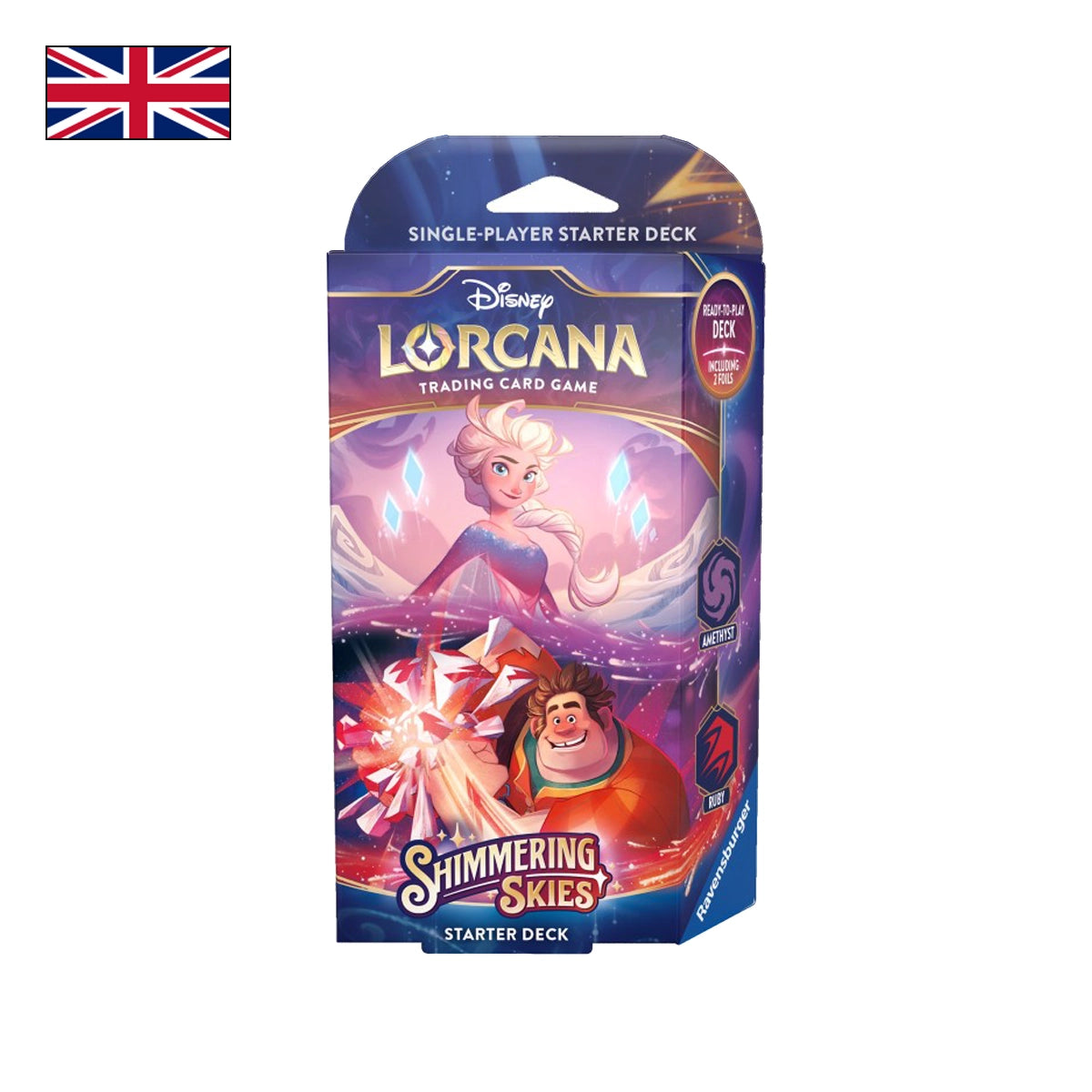 Disney Lorcana - Shimmering Skies Starter Sets Amethyst Ruby