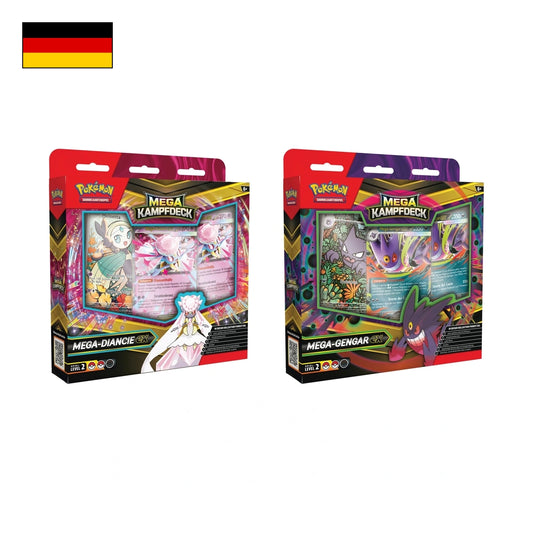 Pokémon: Kampfdeck Mega Gengar ex / Mega Diancie ex - Deutsch