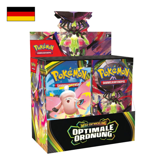 Pokémon: Optimale Ordnung Display - Deutsch