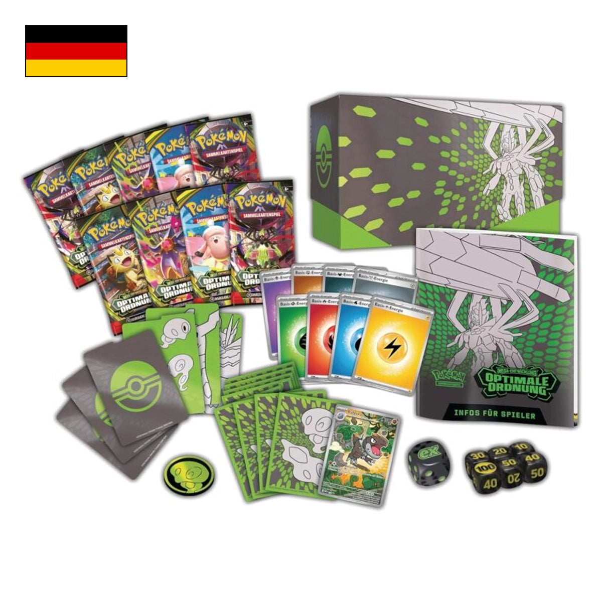 Pokémon: Optimale Ordnung Top Trainer Box - Deutsch